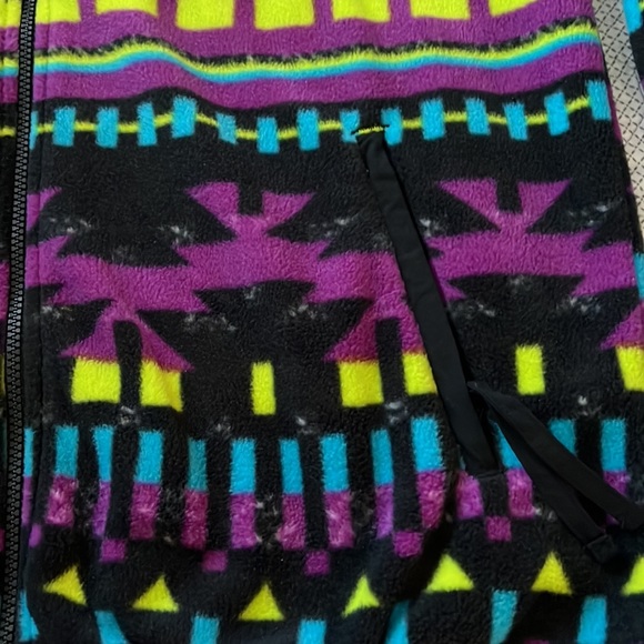 An Awesome Mountain Print Fleece Jacket from Columbia, Oversized Men’s M. - Picture 5 of 15